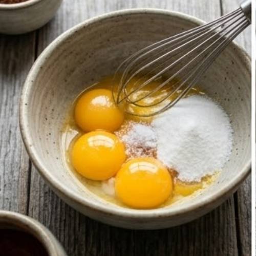 Step 1: Mix the Egg Yolks