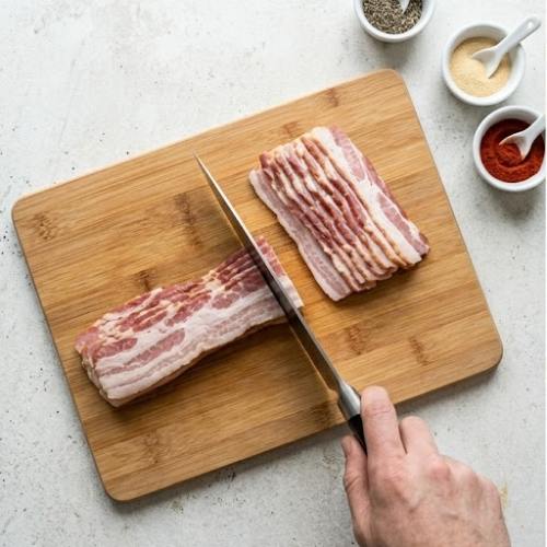 Step 3: Cut the Bacon