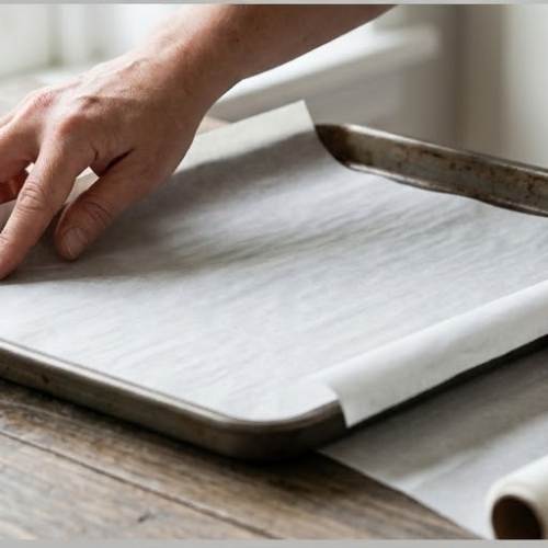 Step 2: Prepare your baking tray Step 2: Prepare your baking tray